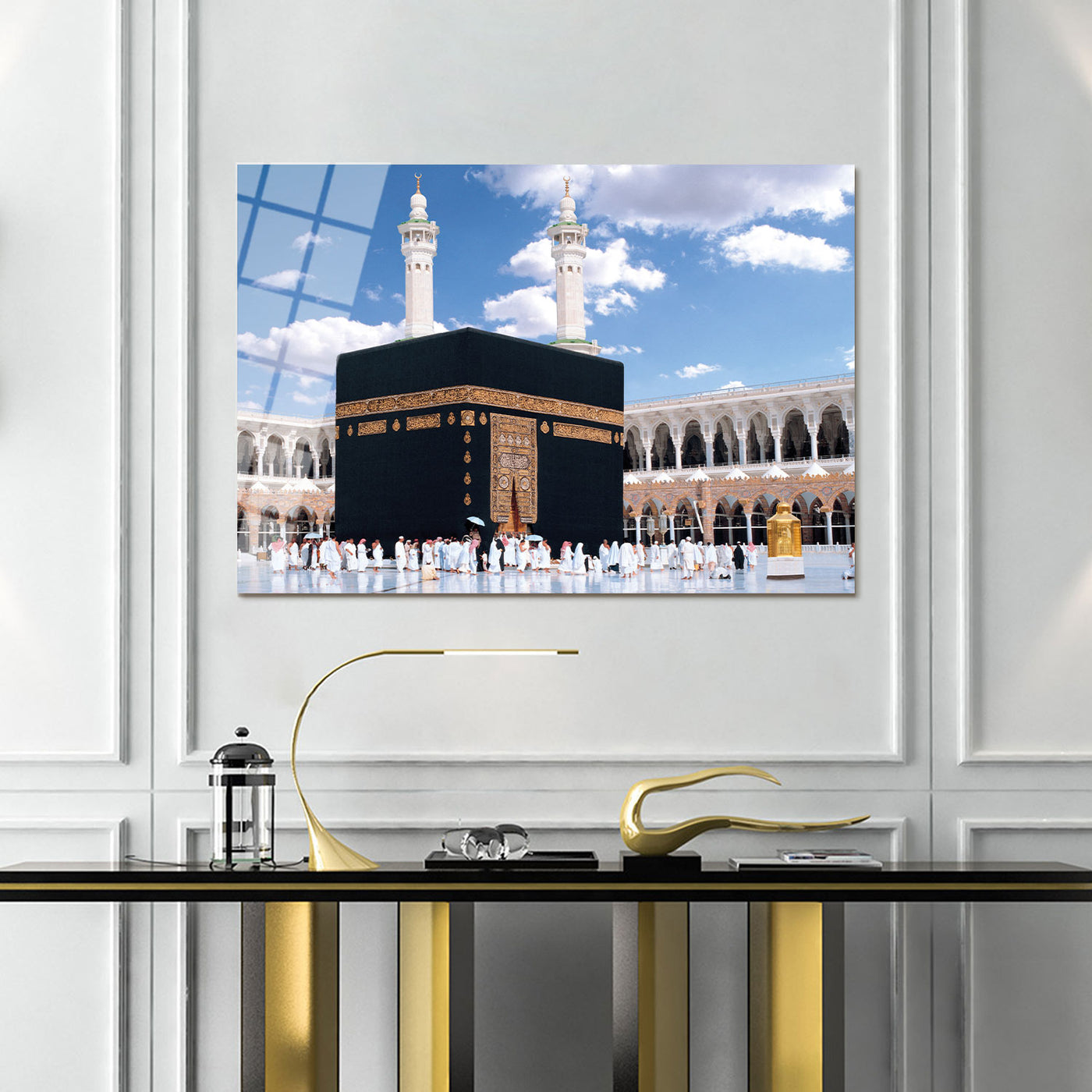 Kaaba Glass Islamic Wall Art - WTC057