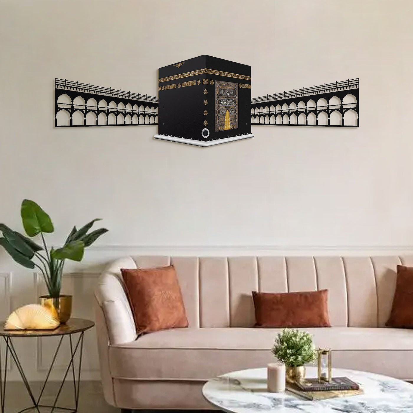 Kaaba Shareef Metal Wall Art - WAM202